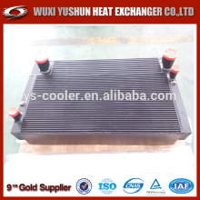 screw compressor brazed fin hydraulic air-oil radiator